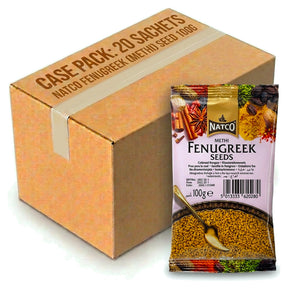 Natco Fenugreek (Methi) Seed 100G (Case of 20)