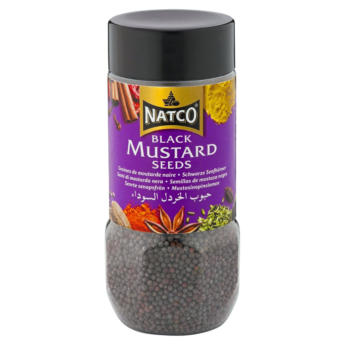 Natco Mustard Seeds Black Jars 100G