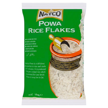 Natco Powa Medium Flaked Rice 1KG