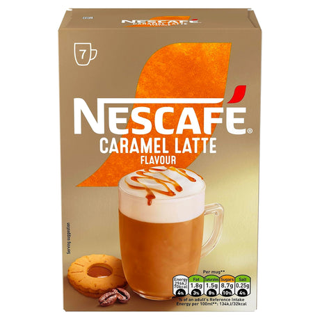 Nescafe Caramel Latte 7 Sachets