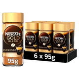 Nescafe Gold Blend Espresso Instant Coffee 95G (Case of 6)