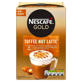 Nescafe Gold Toffee Nut Latte 8 Sachets