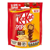Nestle Kit Kat Pops Peanut & Corn Milk Chocolate Pouch 95G