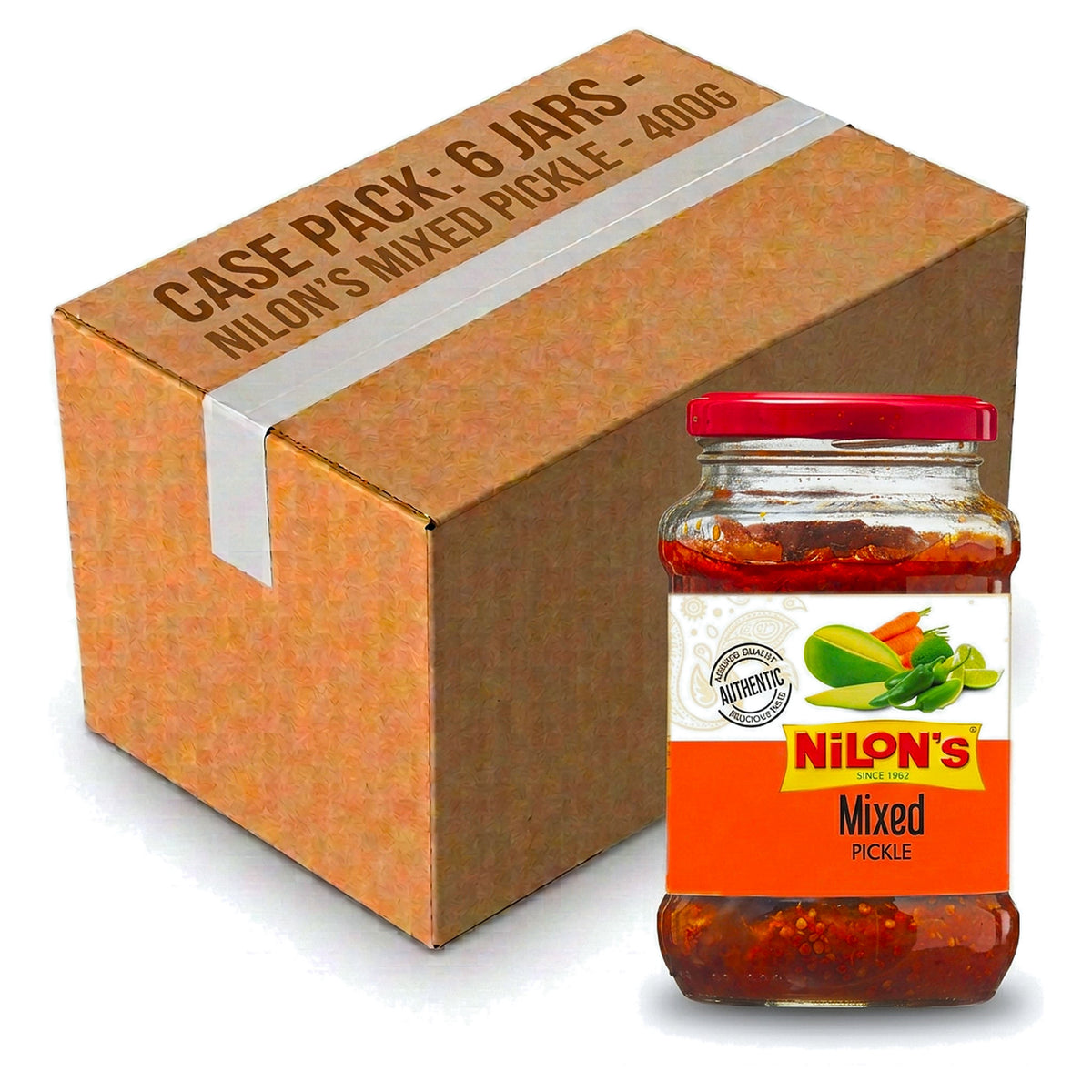Nilon's Mixed Pickle 400G (Case of 6)