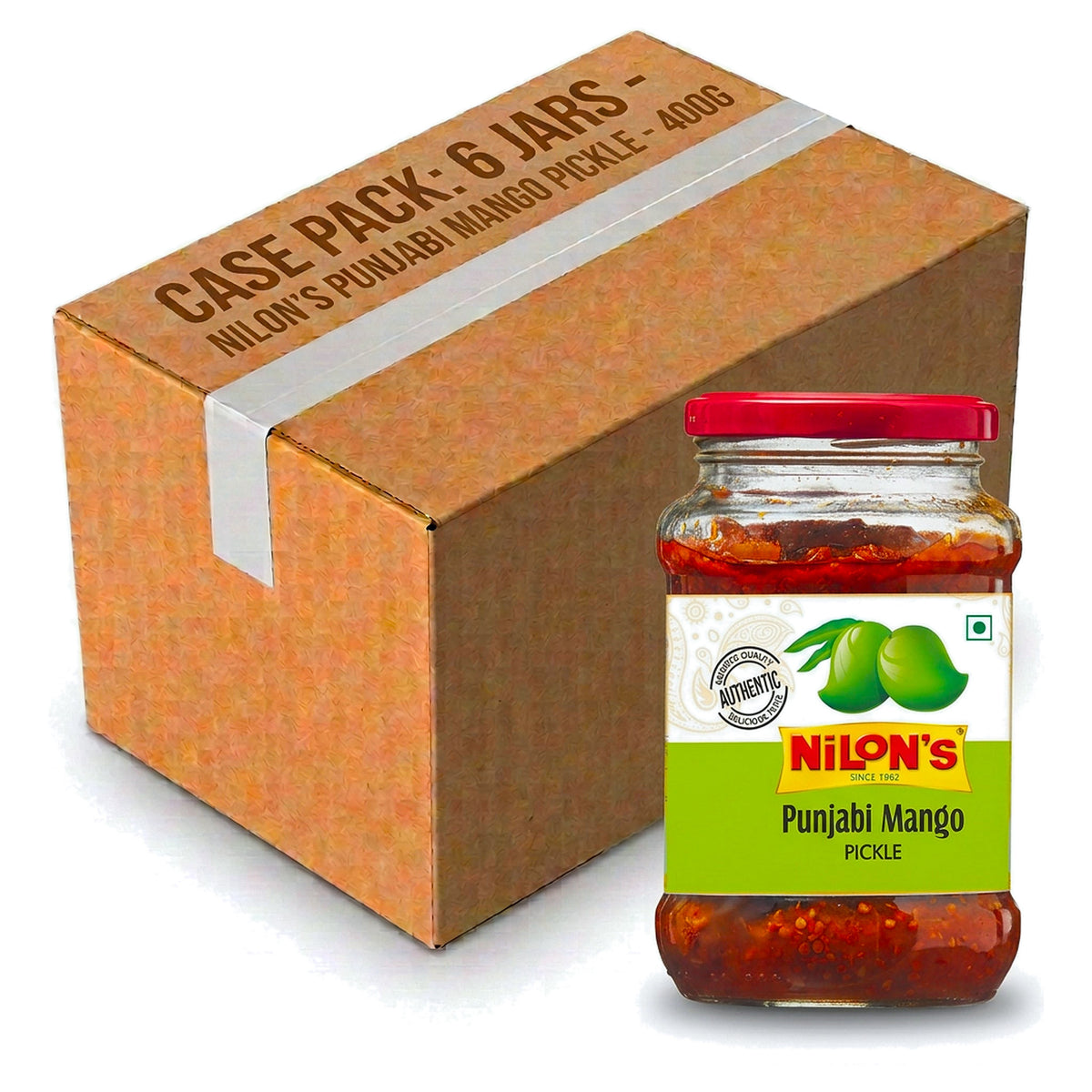 Nilon's Punjabi Mango Pickle 400G (Case of 6)