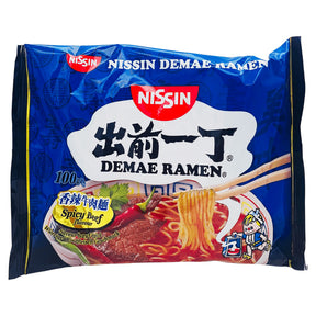 Nissin Demae Ramen Spicy Beef 100G
