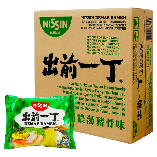 Nissin Demae Ramen Tonkotsu 100G (Case 30)