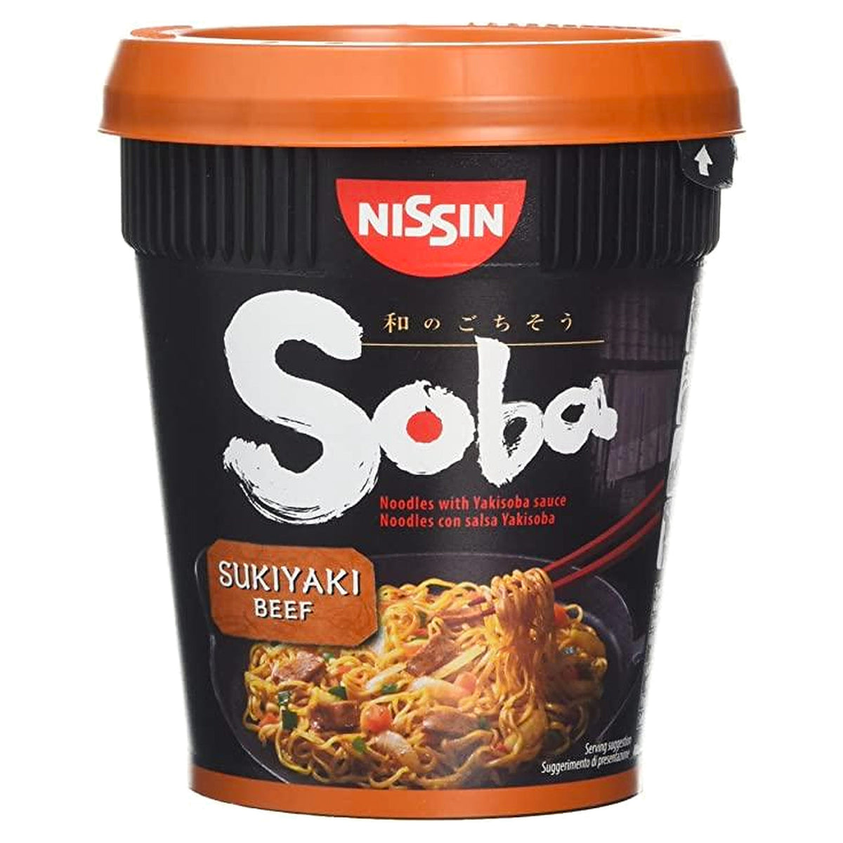 Nissin Soba Cup Beef Sukiyaki 89G