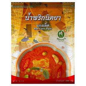 Nittaya Red Curry Paste 1KG
