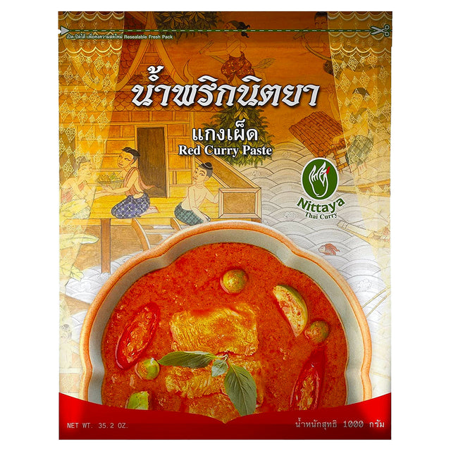 Nittaya Red Curry Paste 1KG
