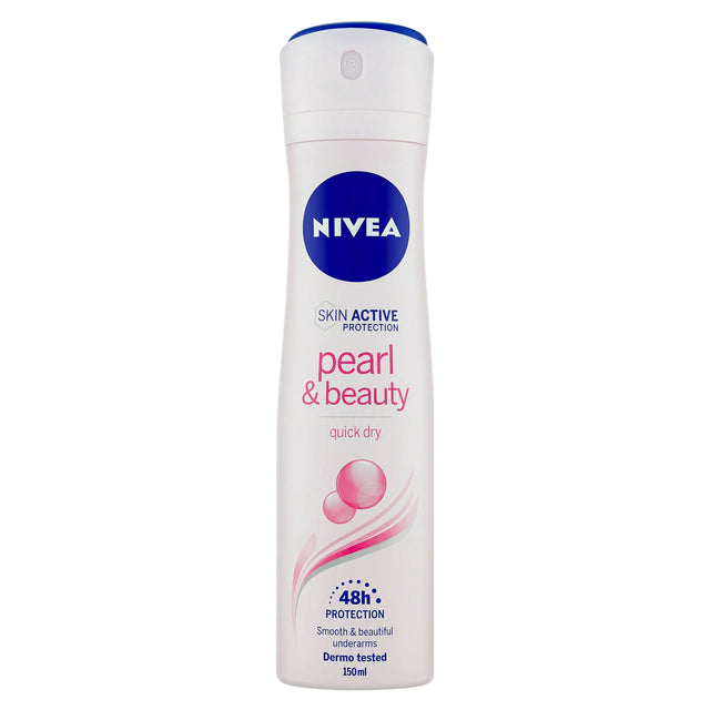 Nivea Deodorant For Women Aerosol Pearl & Beauty 150Ml