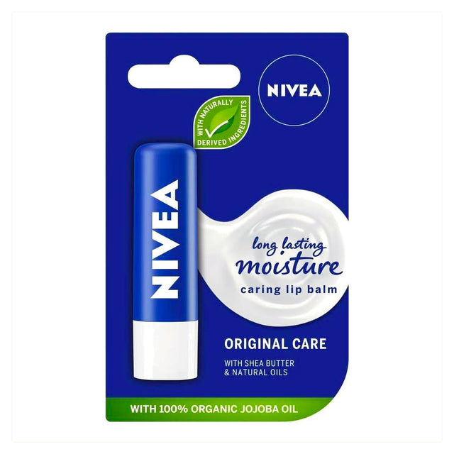Nivea Original Care Caring Lip Balm 4.8G