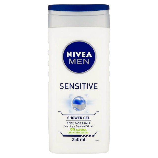 Nivea Shower Sensitive For Men 250Ml
