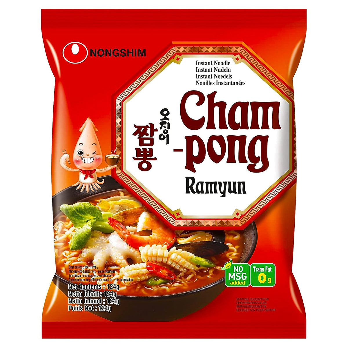 Nongshim Champong Ramyun 124G
