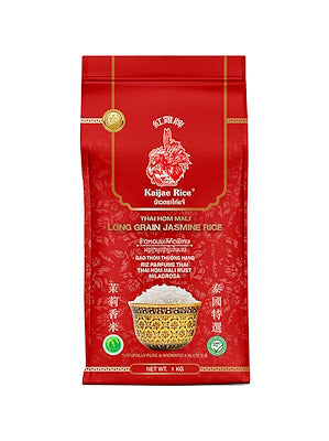 Kaijae Brand Thai Hom Mali Long Grain Jasmine Rice 1KG