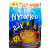 Ny 2 In 1 White Coffee Sachets 12Pk