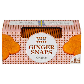 Nyakers Original Gingersnaps Biscuit 150G