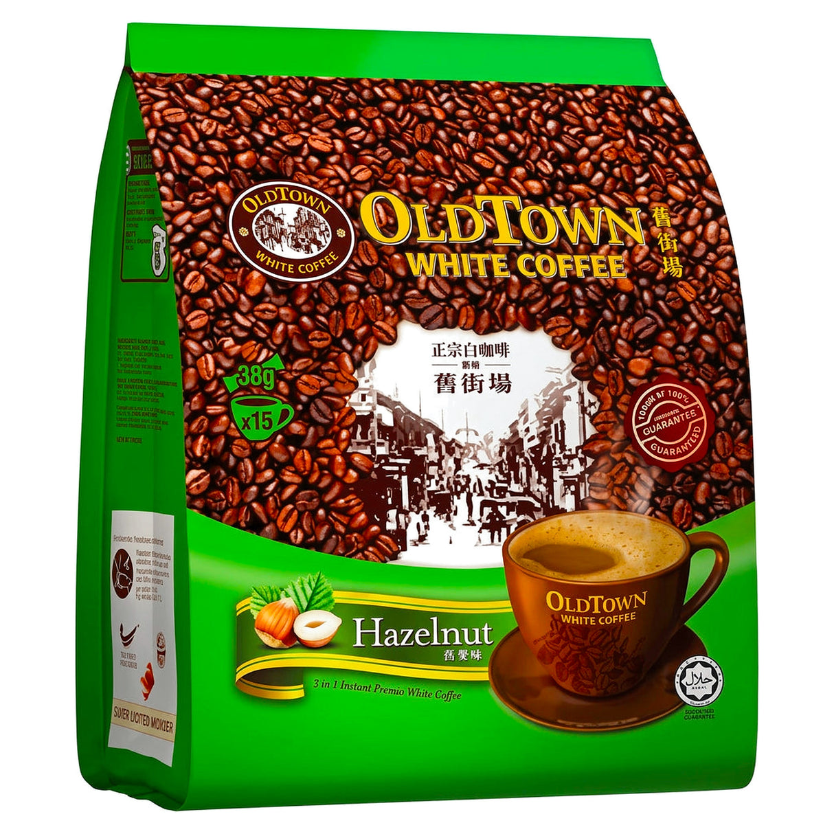 Old Town White Coffee Hazelnut 3-in-1 (570G)