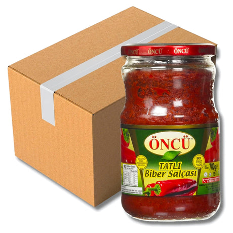 Oncu Mild Pepper Paste 700G (Sweet) (Case of 12)