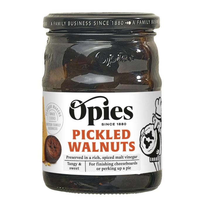Opies Pickled Walnuts In Malt Vinegar 390G