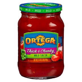 Ortega Salsa Thick & Chunky Mild 454G (16oz)
