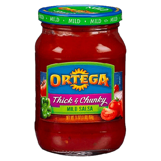 Ortega Salsa Thick & Chunky Mild 454G (16oz)