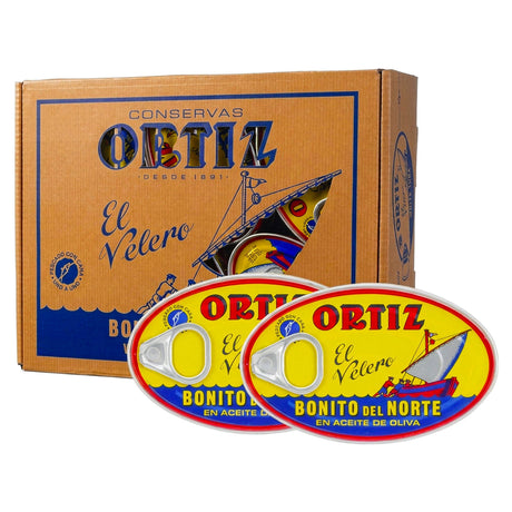 Ortiz Bonito Tuna Fillets in Olive Oil 112G (Case of 30)