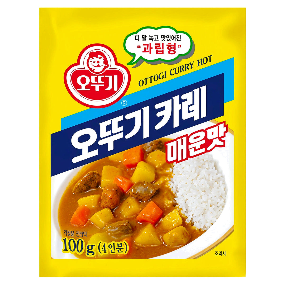 Ottogi Curry Powder(Hot) 100G
