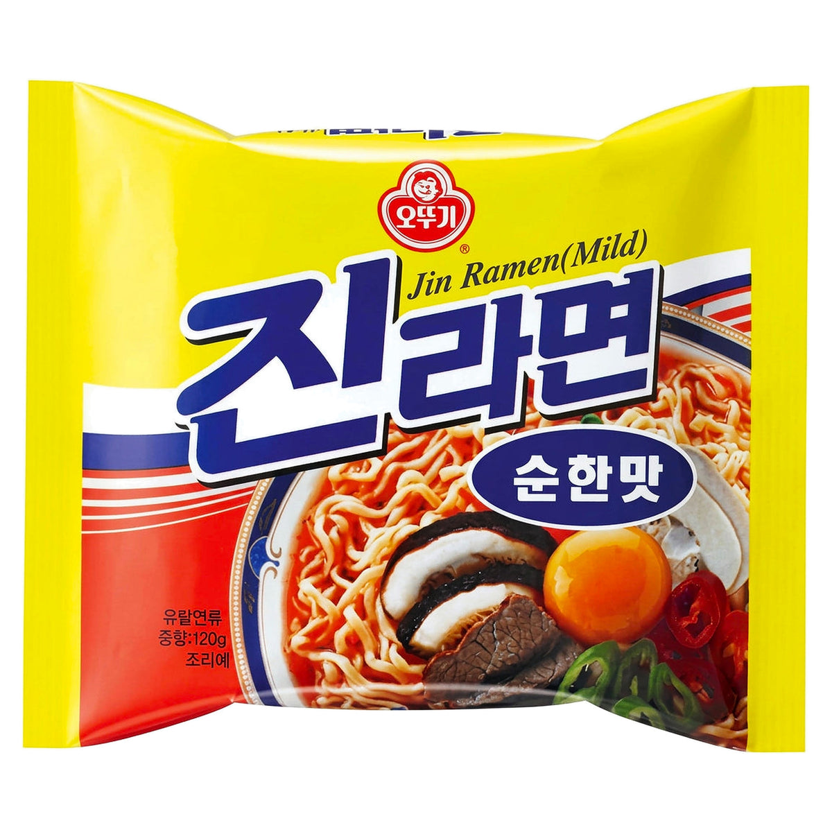 Ottogi Jin Ramyun Mild 120G