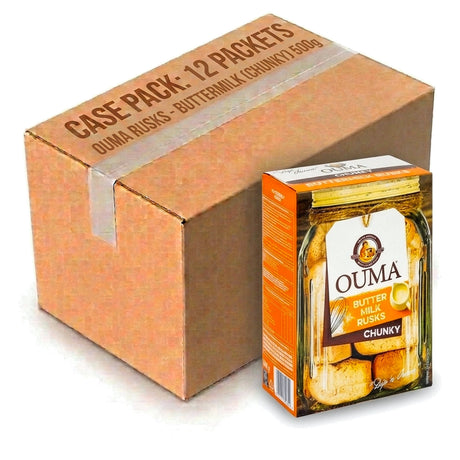 Ouma Rusks - Buttermilk (Chunky) 500G (Case of 12)