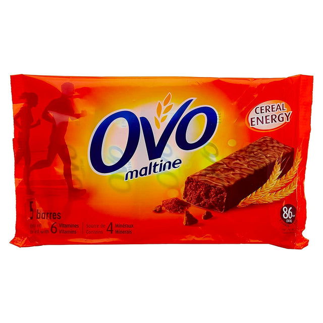 Ovomaltine Chocolate Energy Bar - 5 Bars (100G)