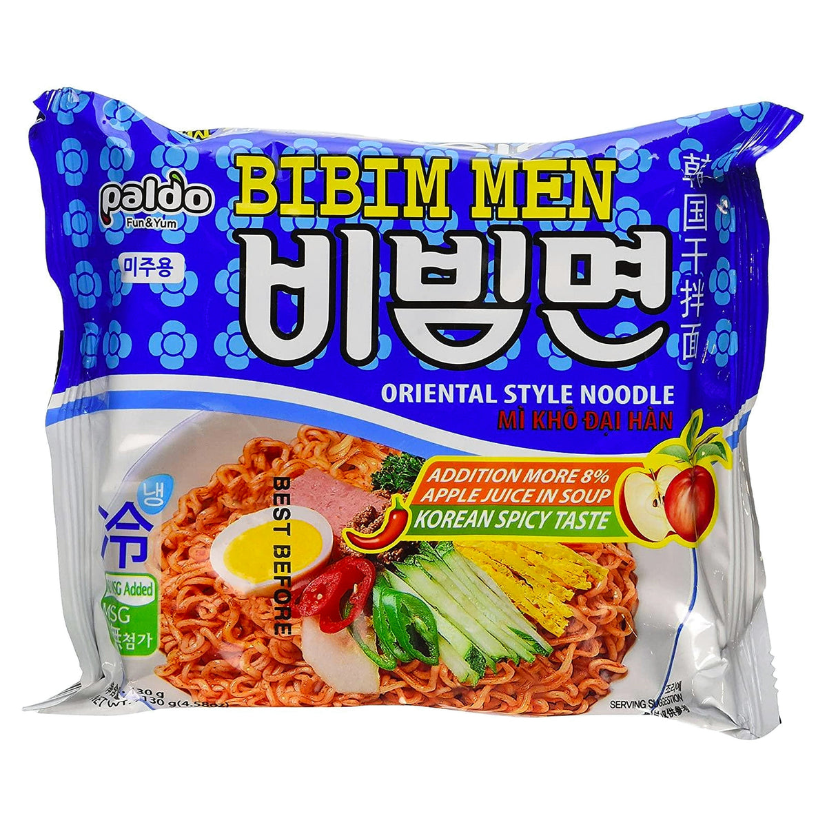 Paldo Bibimmen (Sweet & Spicy Flavour) 130G