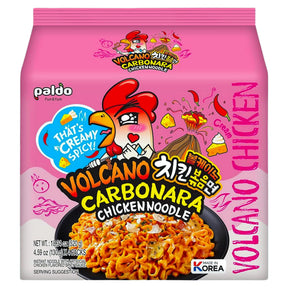 Paldo Volcano Carbonara Chicken Noodle 130G