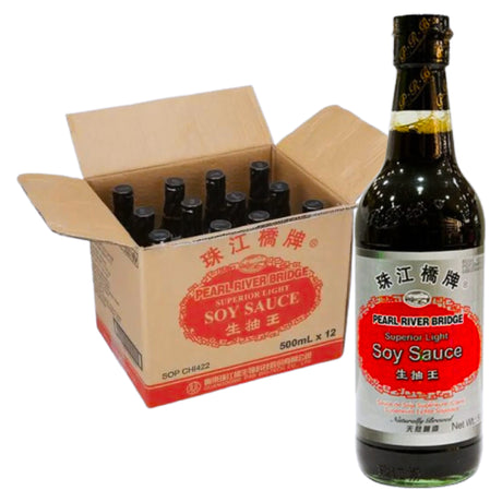 Pearl River Bridge Light Soy Sauce Superior 500ML (Case of 12)