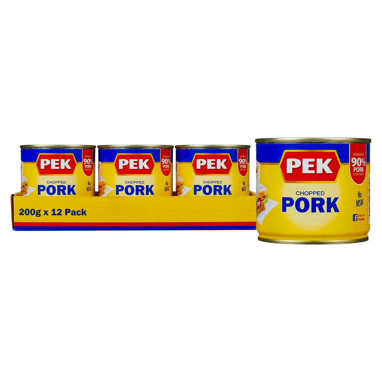 Pek Chopped Pork 200G (Case of 12)