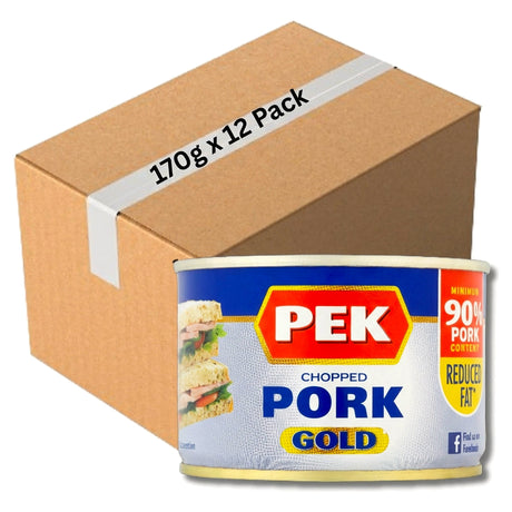 PEK Chopped Pork Gold “Extra Lean” 170G (Case of 12)