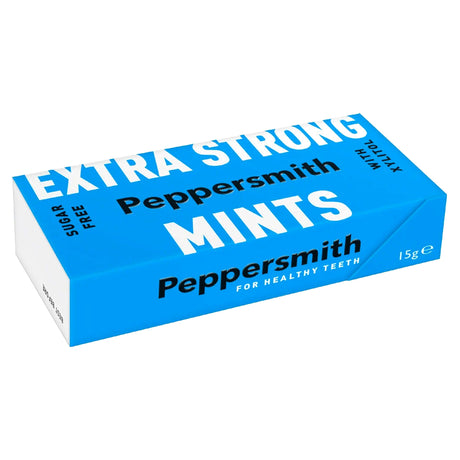 Peppersmith Extra Strong Mints with Xylitol 15G