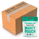 Peppersmith Pouch Peppermint Dental Chewing Gum 33 Gums (50G) (Case of 12)