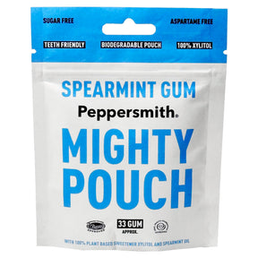 Peppersmith Pouch Spearmint Dental Chewing Gum 33 Gums (50G)