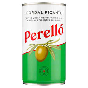 Perello Gordal Pitted Olives Tin 150G