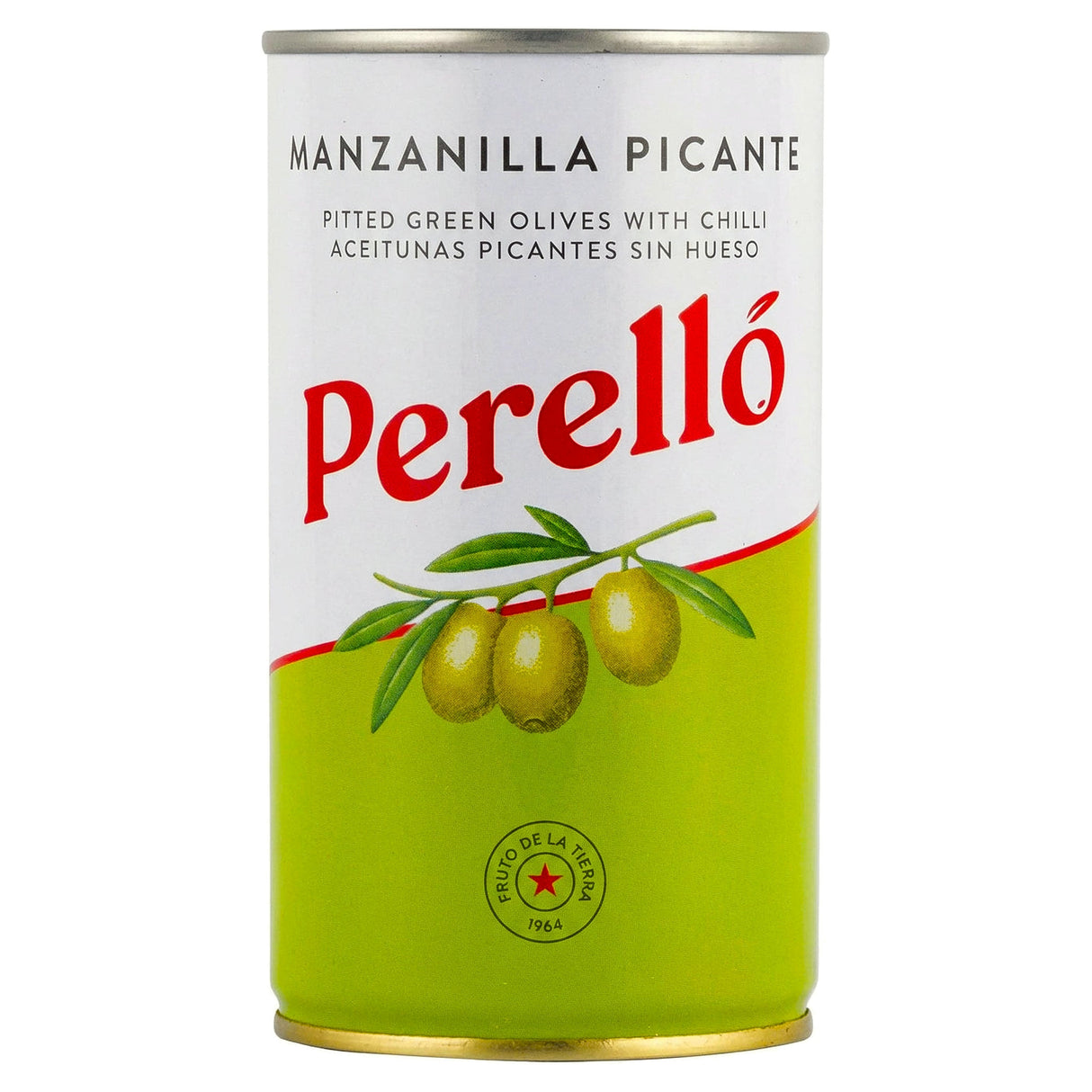 Perello Manzanilla Pitted Olives 150G
