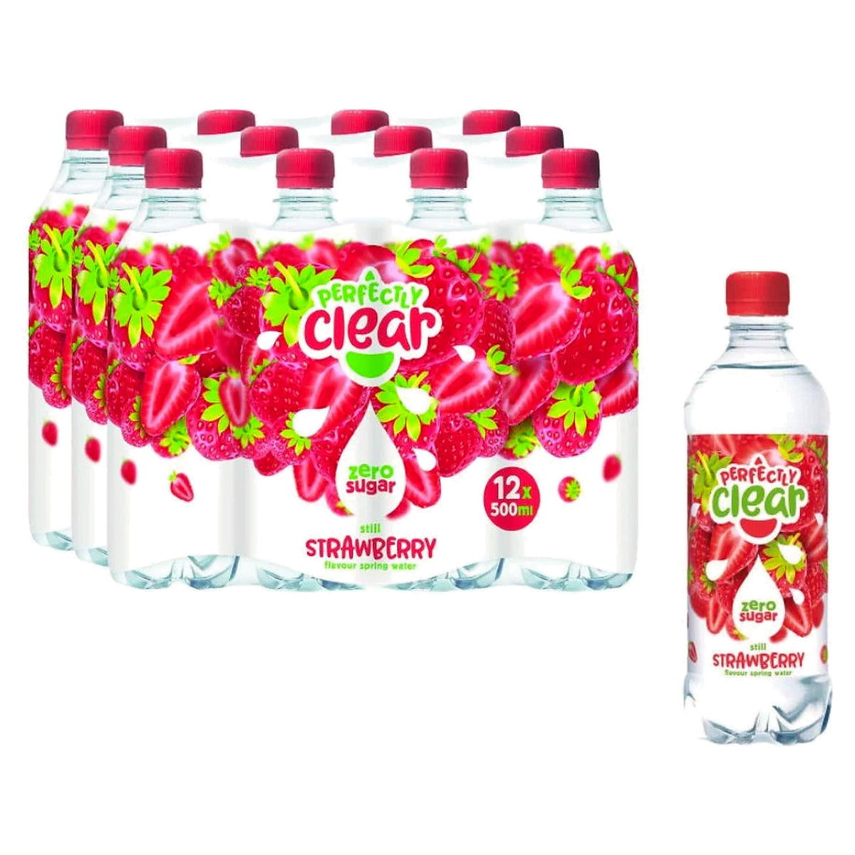 Perfectly Water Still Strawberry 500ML (Case of 12)
