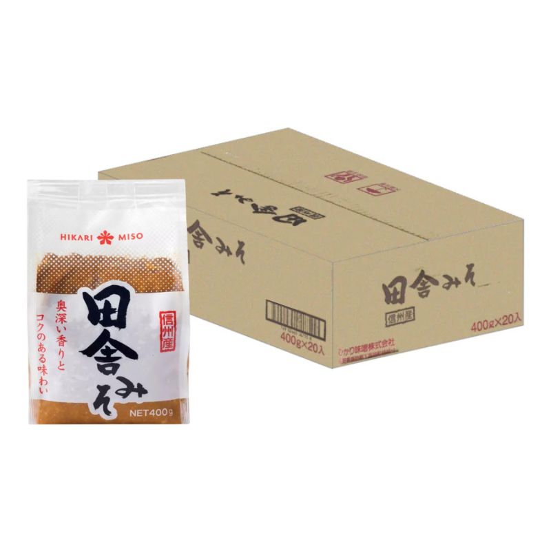 Hikari Inaka Miso 400G (Case of 20)