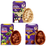 Easter Egg Bundle 2025 – Cadbury Caramel Nibbles 96g, Freddo 96g & White Buttons 98g