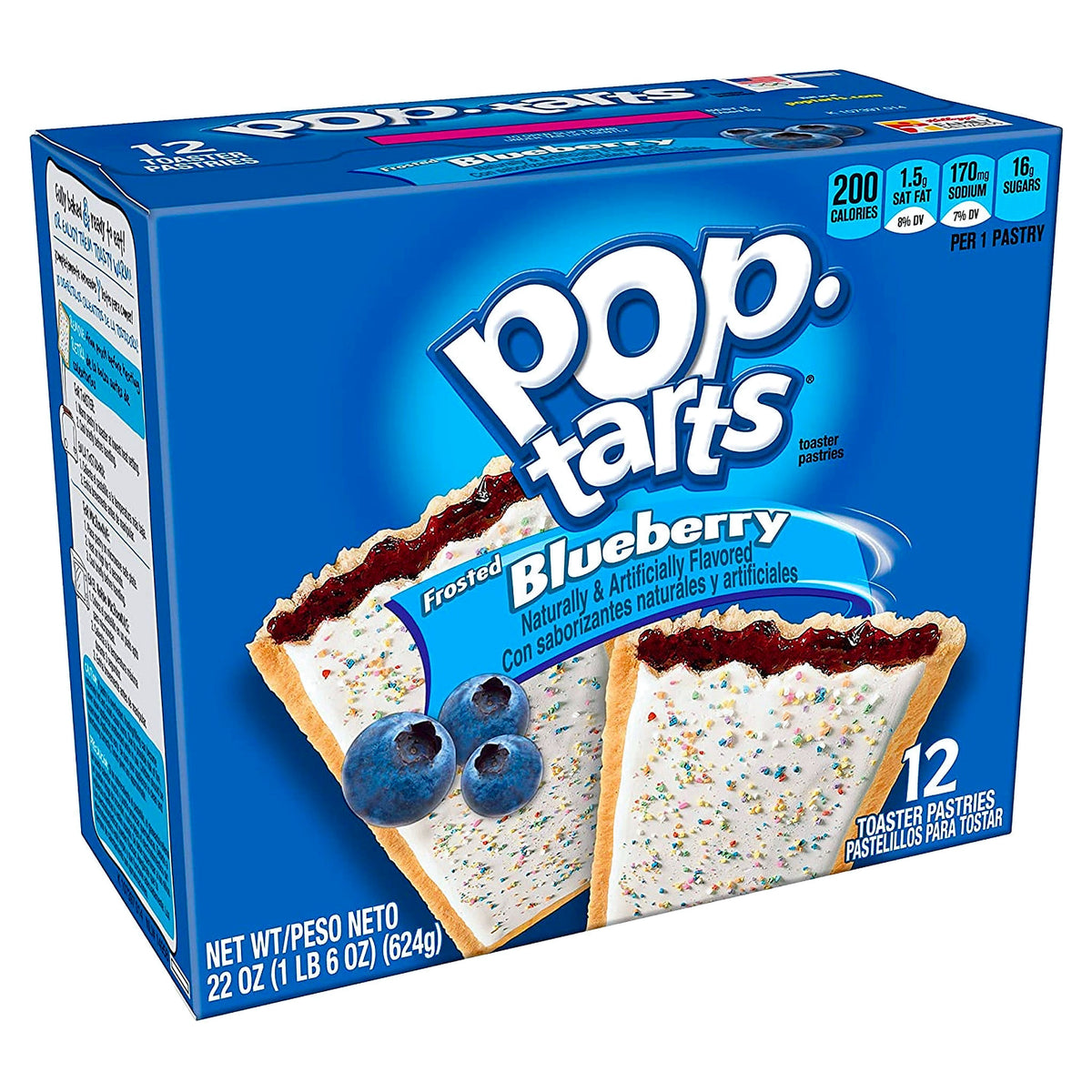 Pop Tarts - Frosted Blueberry 12-Pack