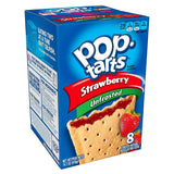 Pop Tarts UnFrosted Strawberry 13.5Oz