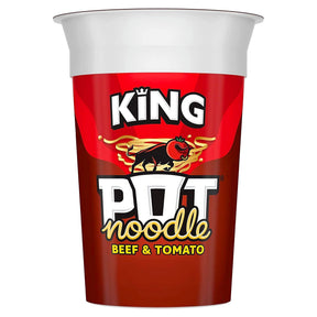 Pot Noodle King Beef & Tomato 114G