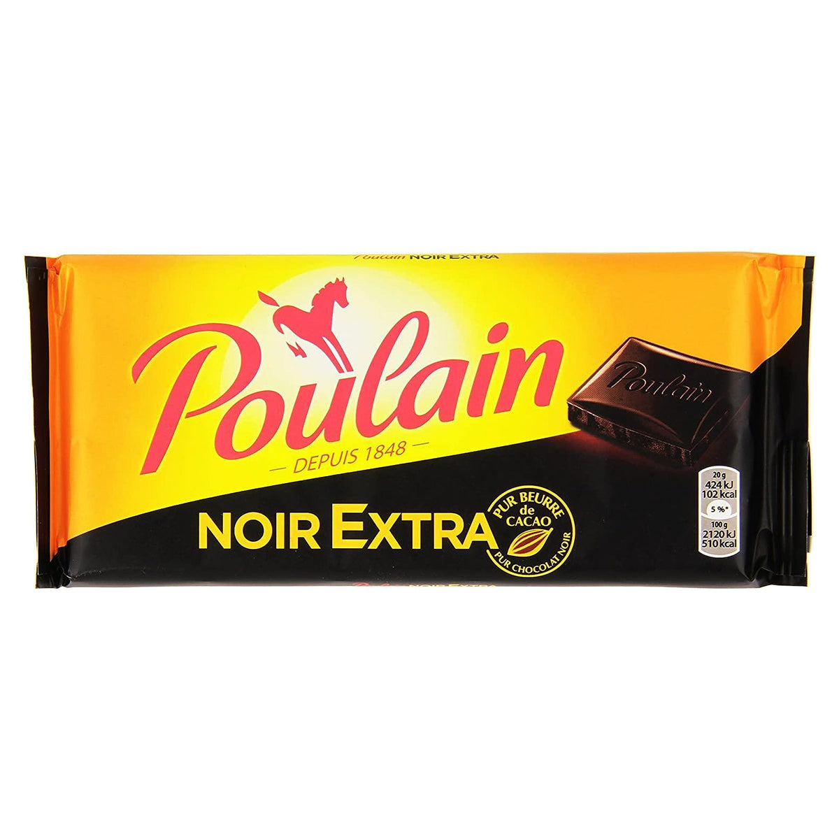Poulain Extra Dark Chocolate 100G