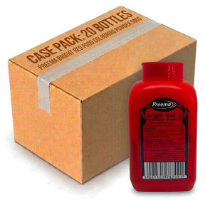 Preema Bright Red Food Colouring Powder 500G (Case of 20)