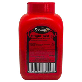 Preema Bright Red Food Colouring Powder 500G